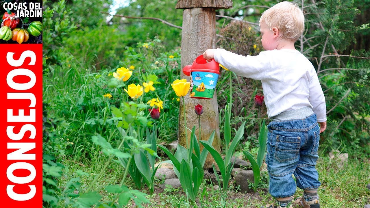 11 consejos para motivar a los niños con la jardinería y con la huerta