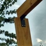 construcción del esqueleto del invernadero