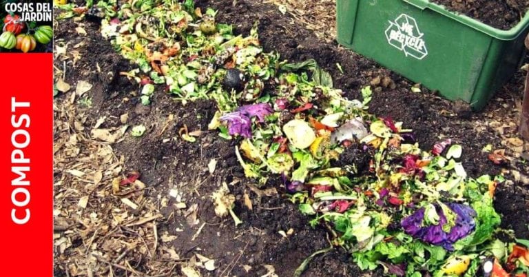 Cómo hacer compost en el jardin enterrando restos de comida. Simple, Fácil y Efectivo