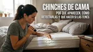 Chinches de cama: por qué aparecen, cómo detectarlas y qué hacer si las tenés