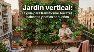 Jardín vertical: la guía para transformar terrazas, balcones y patios pequeños