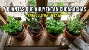 7 plantas con respaldo científico para ahuyentar cucarachas de tu casa